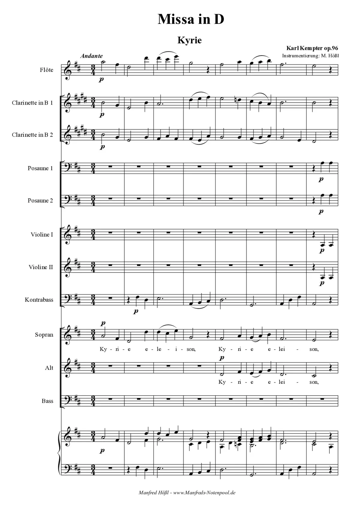 Missa in D Op. 96 - Page 1