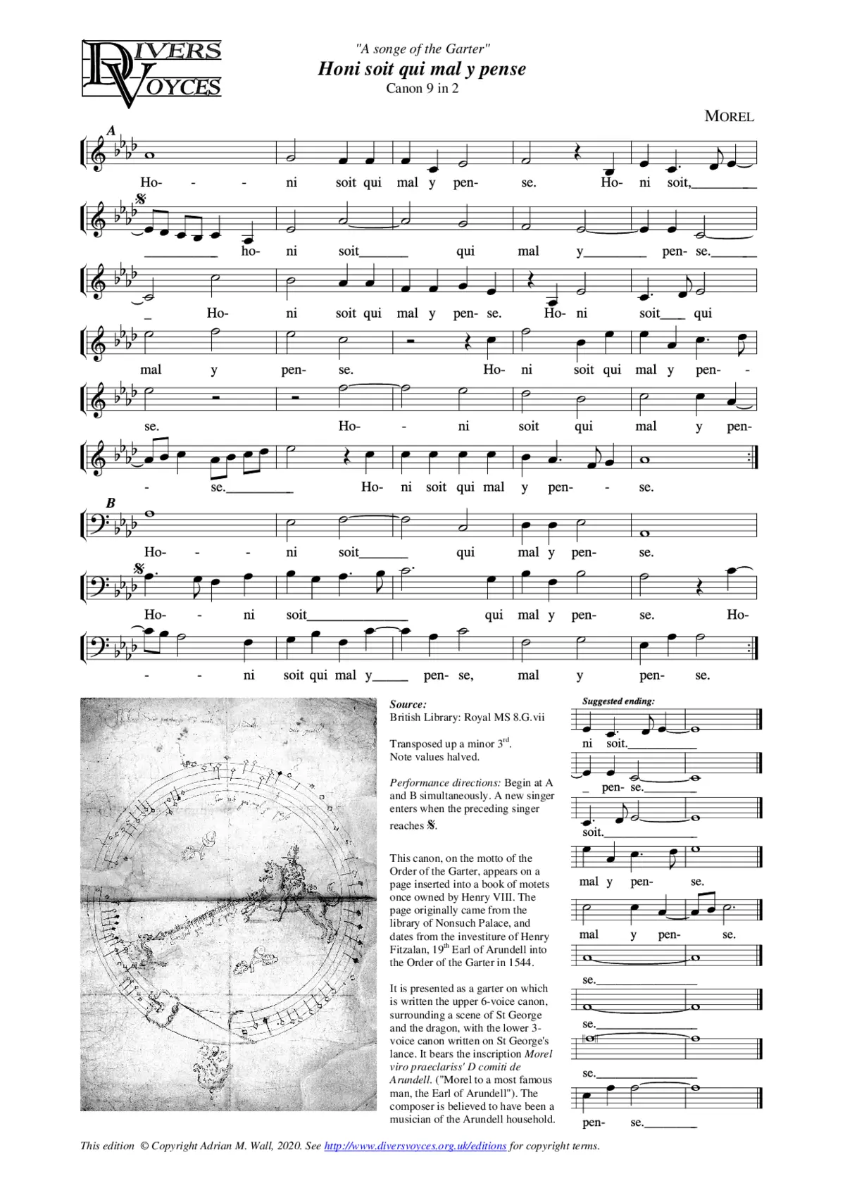 Honi soit qui mal y pense - Page 1