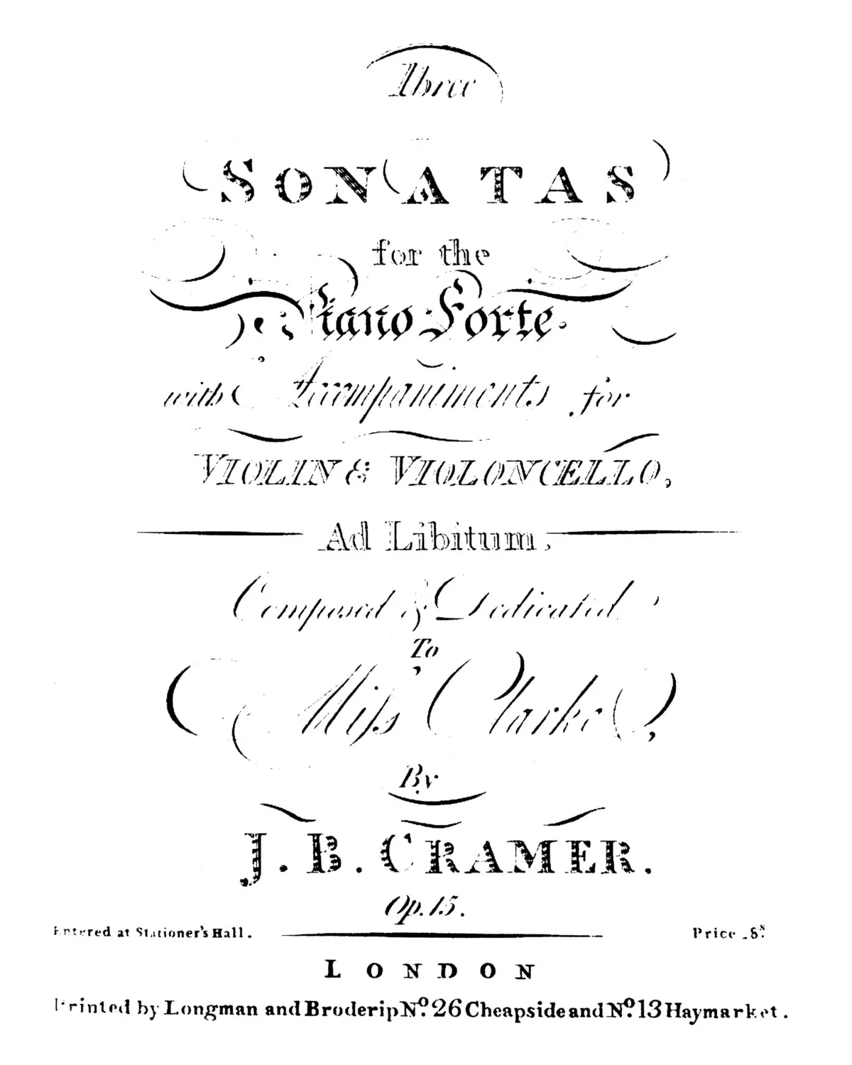 3 Sonatas - Page 1