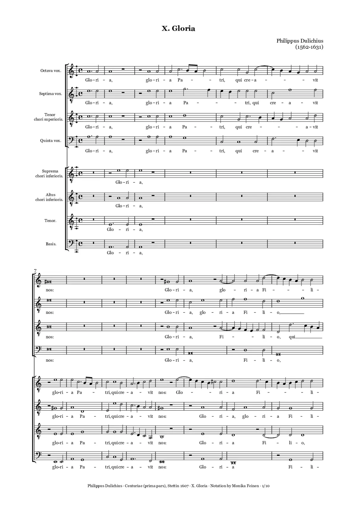 Gloria - Page 1