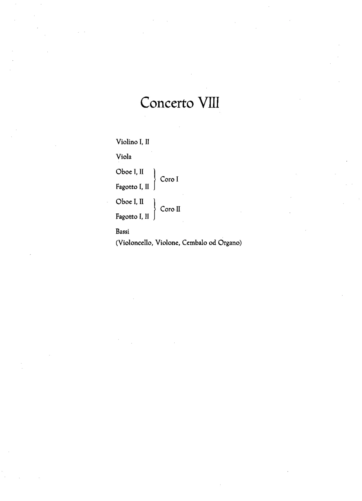 Concerto in B-flat major, HWV 332 - Page 1