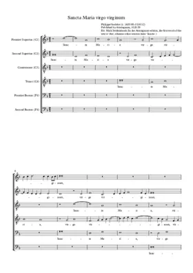 Sancta Maria virgo virginum