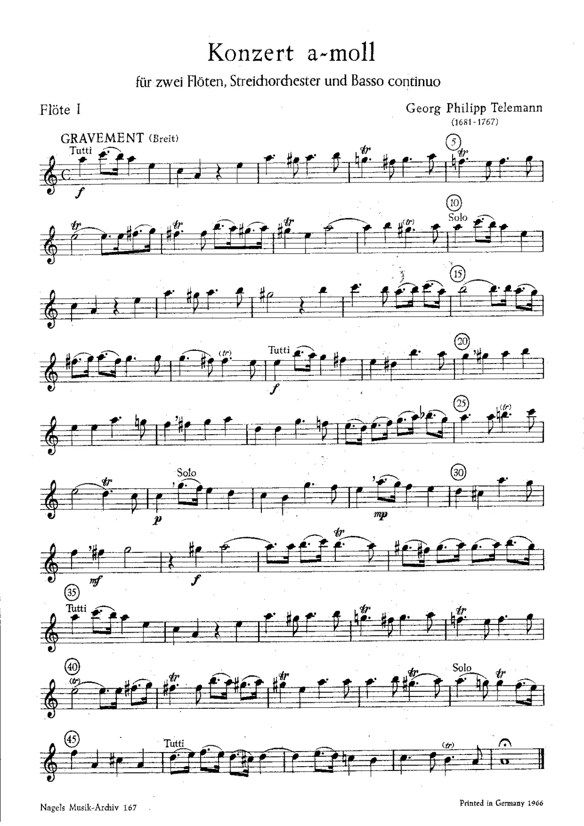 Concerto for 2 Recorders - Page 1