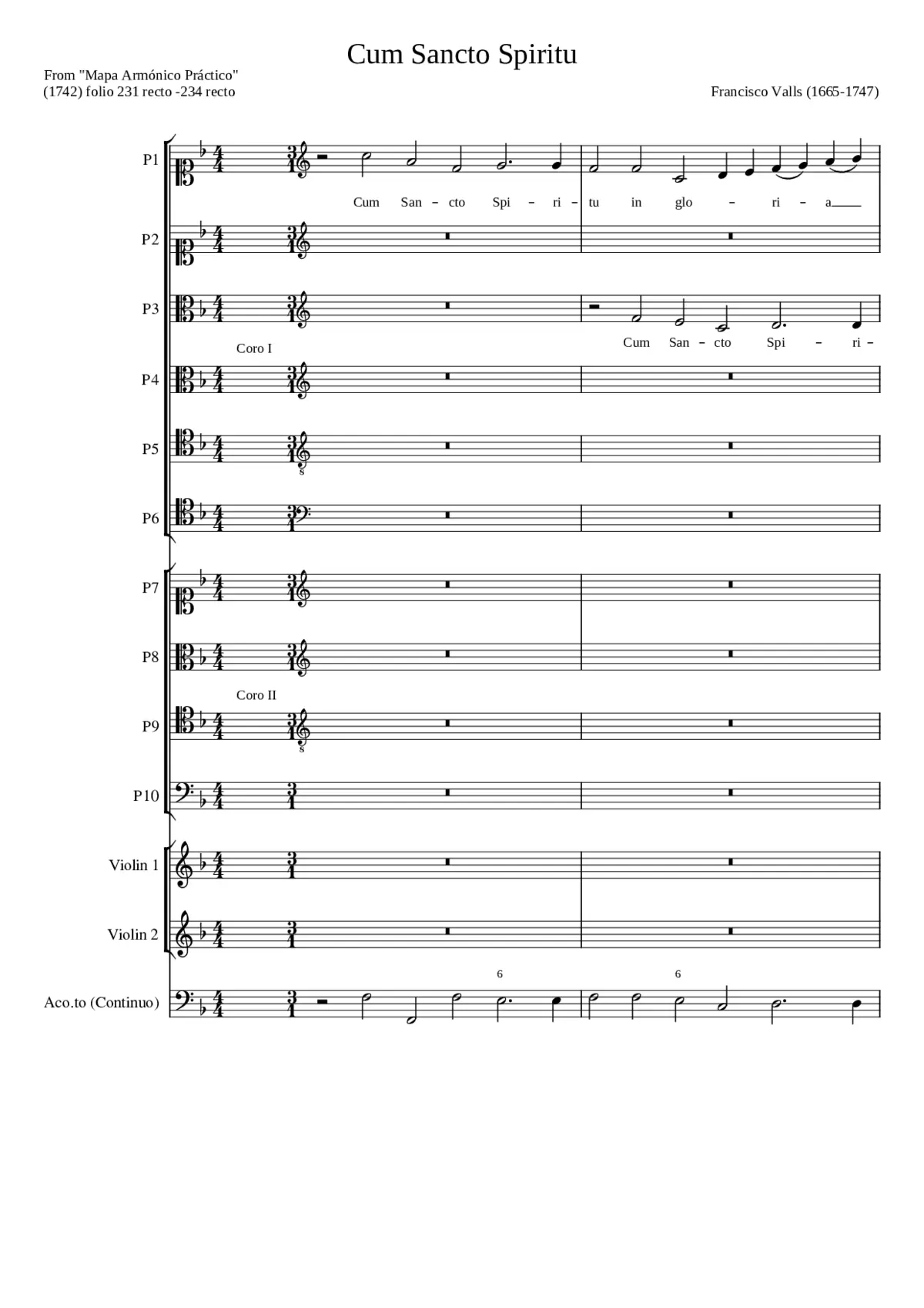 Cum Sancto Spiritu - Page 1