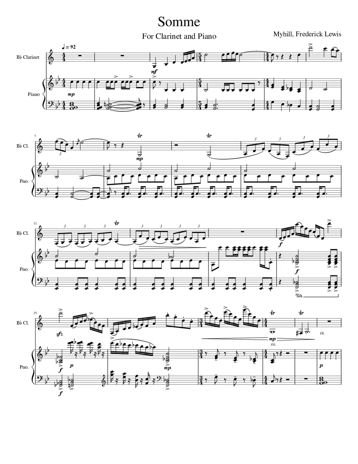 The Somme - Page 1