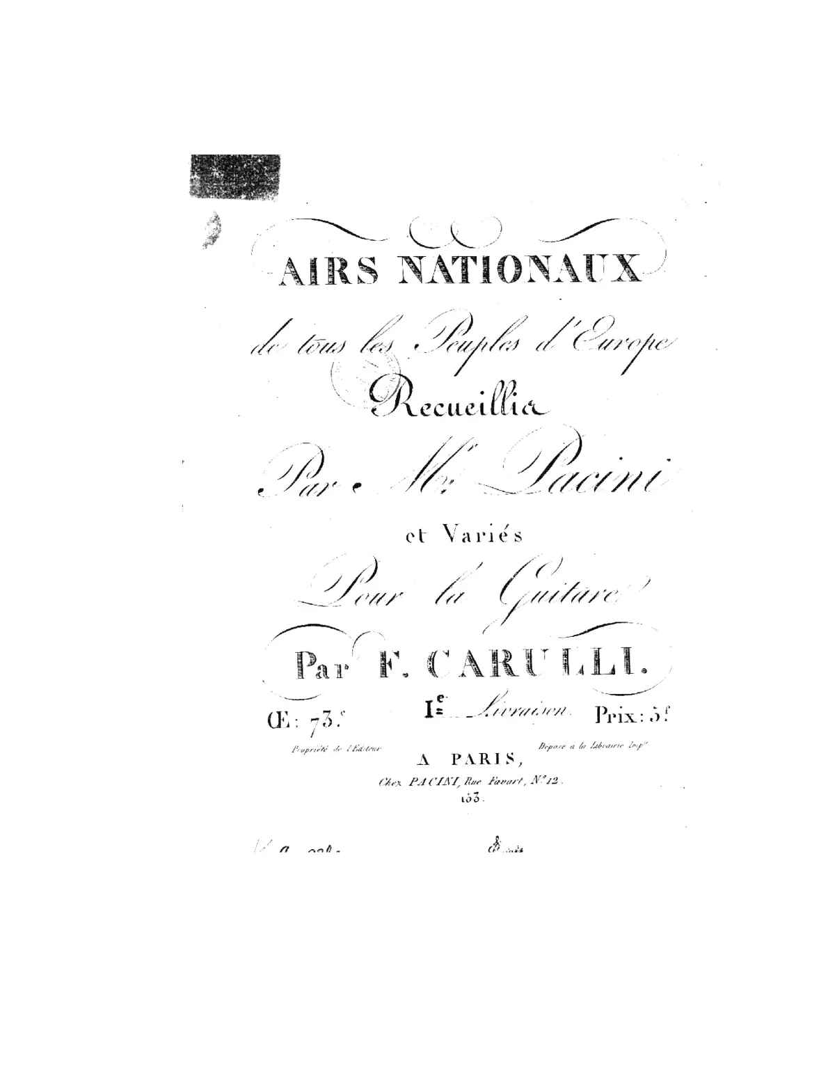 Airs nationaux - Page 1