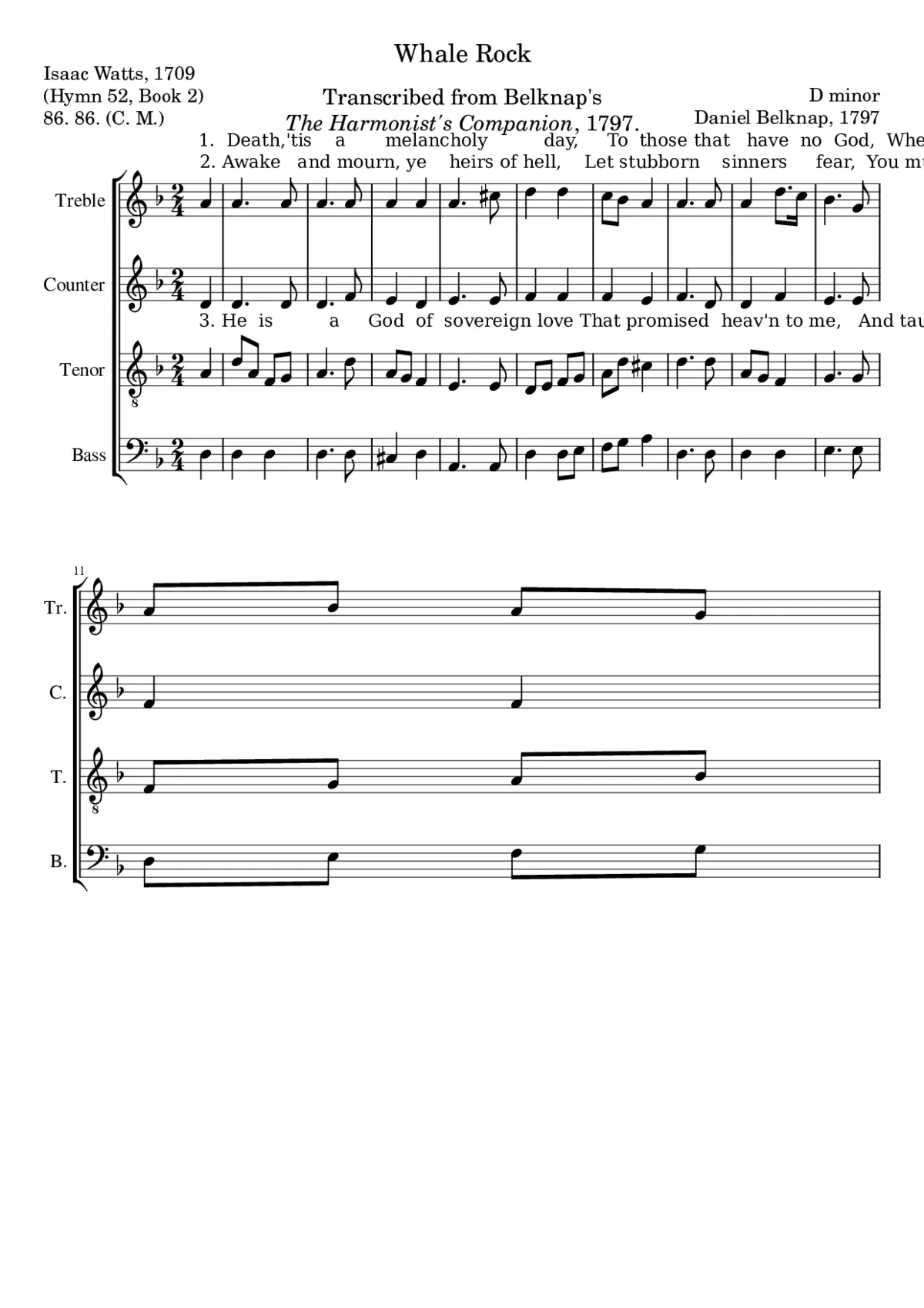 Whale Rock - Page 1