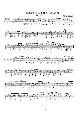 Tengo più di trent'un anni