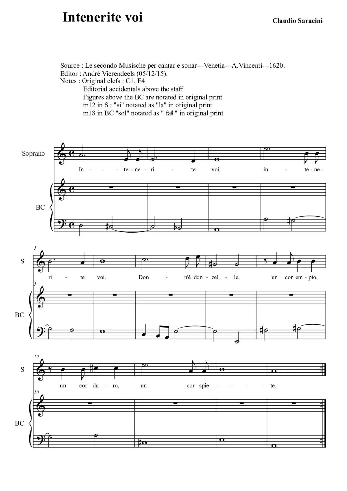 Intenerite voi - Page 1