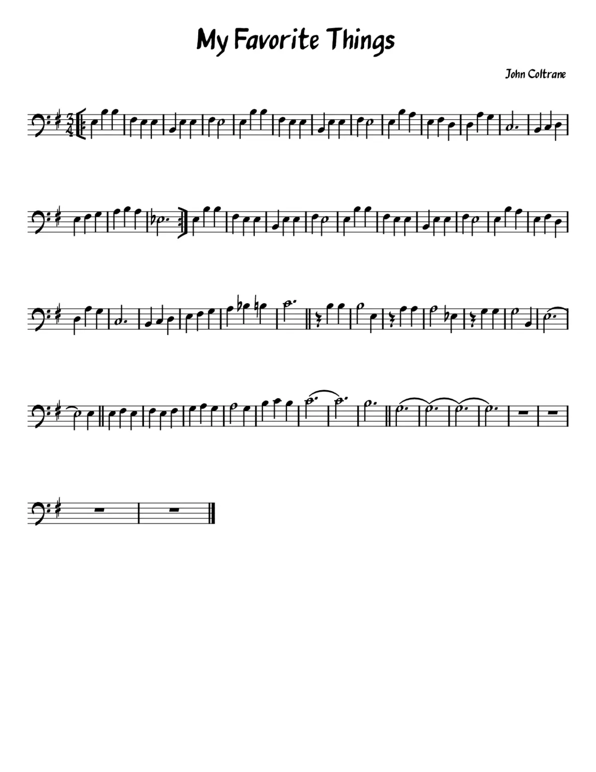 my favorite things - Page 1