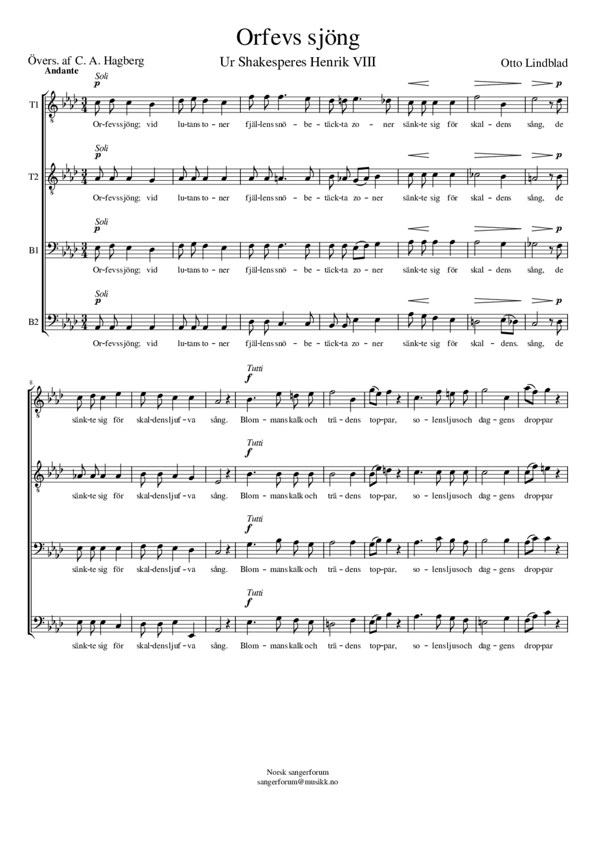 Orfevs sjöng - Page 1