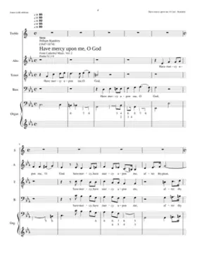 Have mercy upon me O God