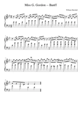 Miss G. Gordon -- Banff