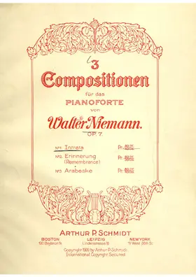 3 Piano Pieces