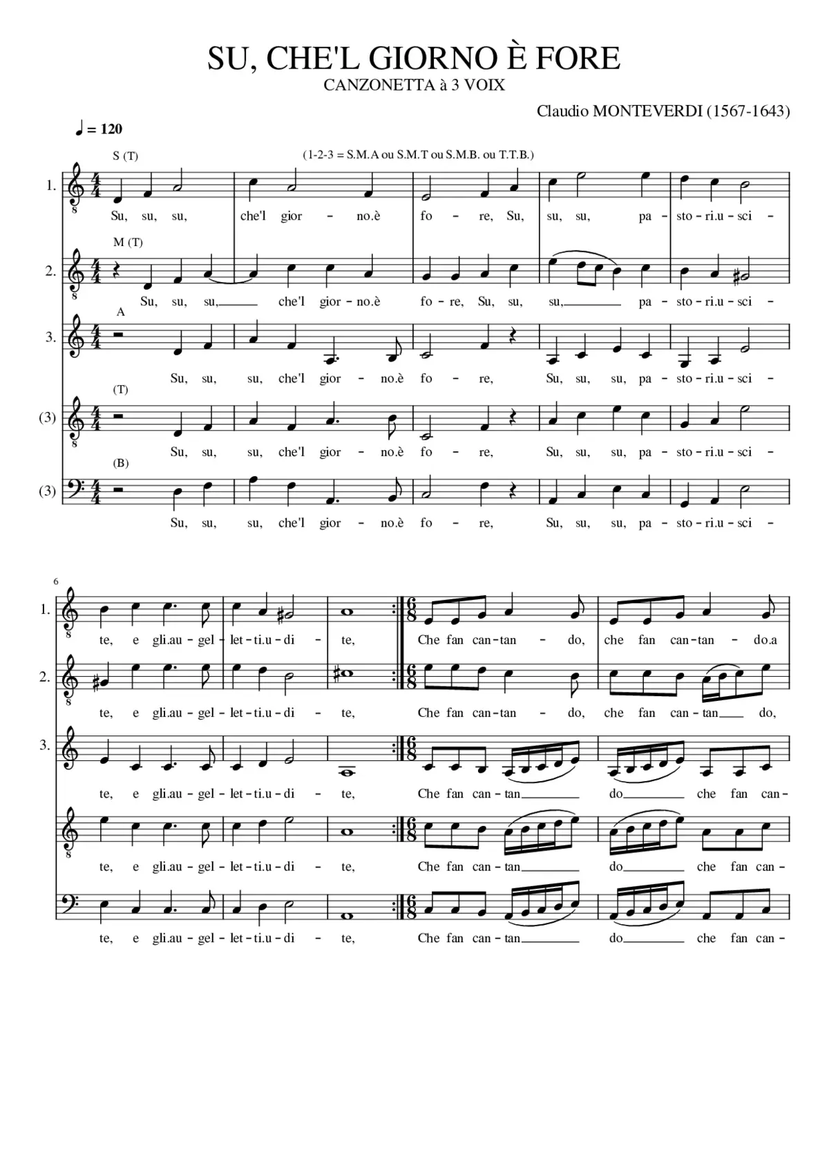 Suchel giorno è fore - Page 1