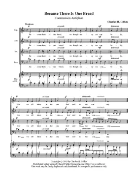 Because there is one bread