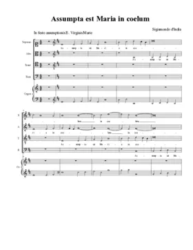 Assumpta est Maria in coelum