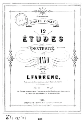 12 Etudes de dextérité