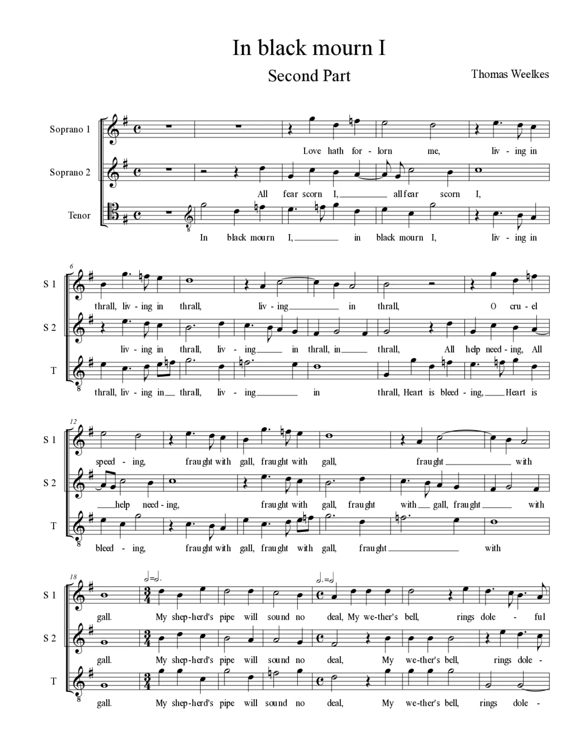 In black mourn I - Page 1