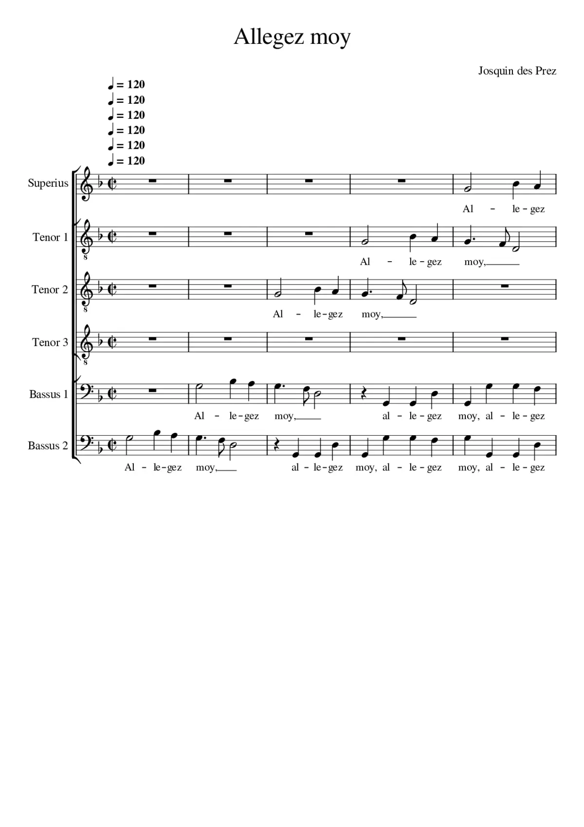 Allégez moy - Page 1