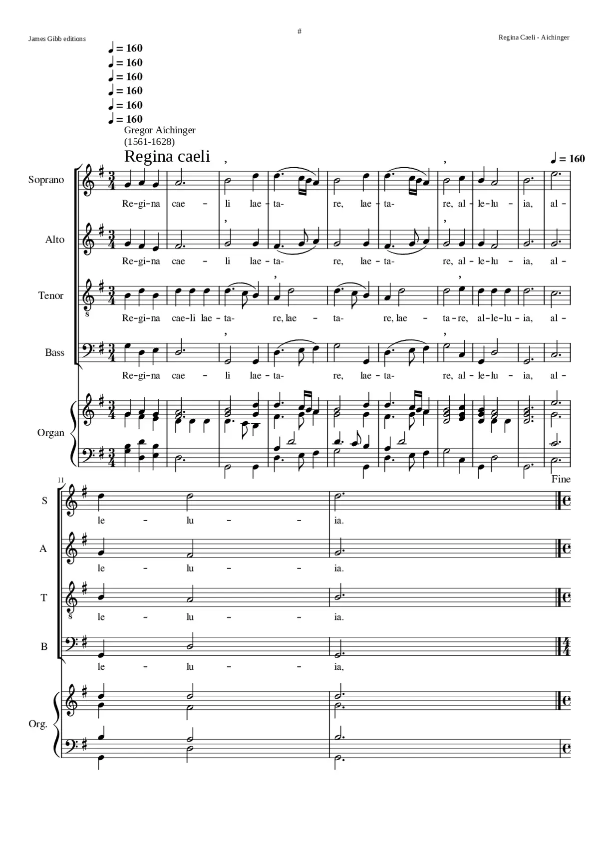 Regina cœli - Page 1