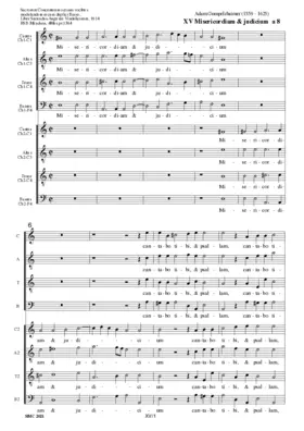 Misericordiam et judicium cantabo