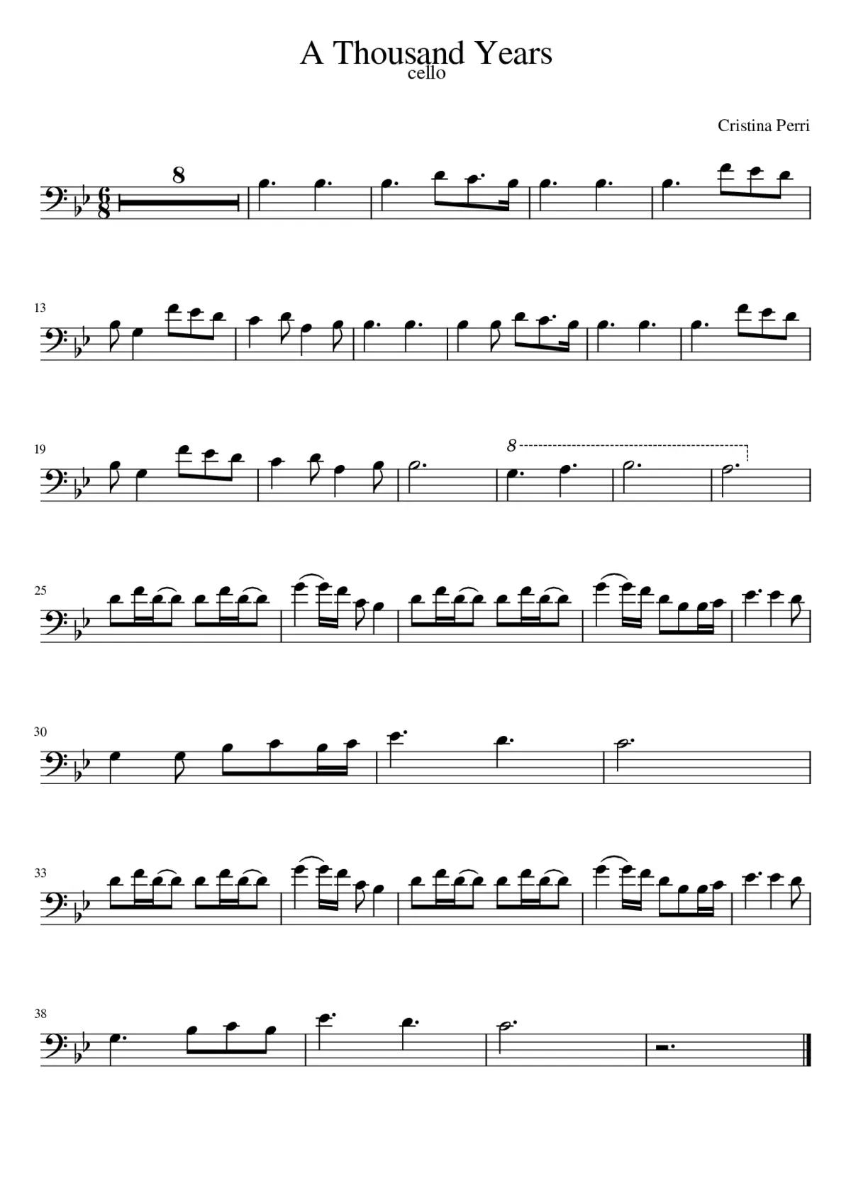 a thousand years - Page 1