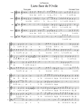 Lieto fuor de l'Ovile