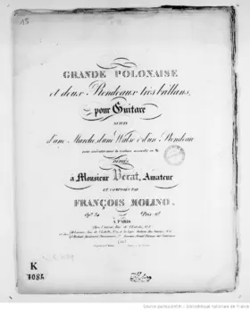 Grande polonaise et 2 rondeaux très brillans