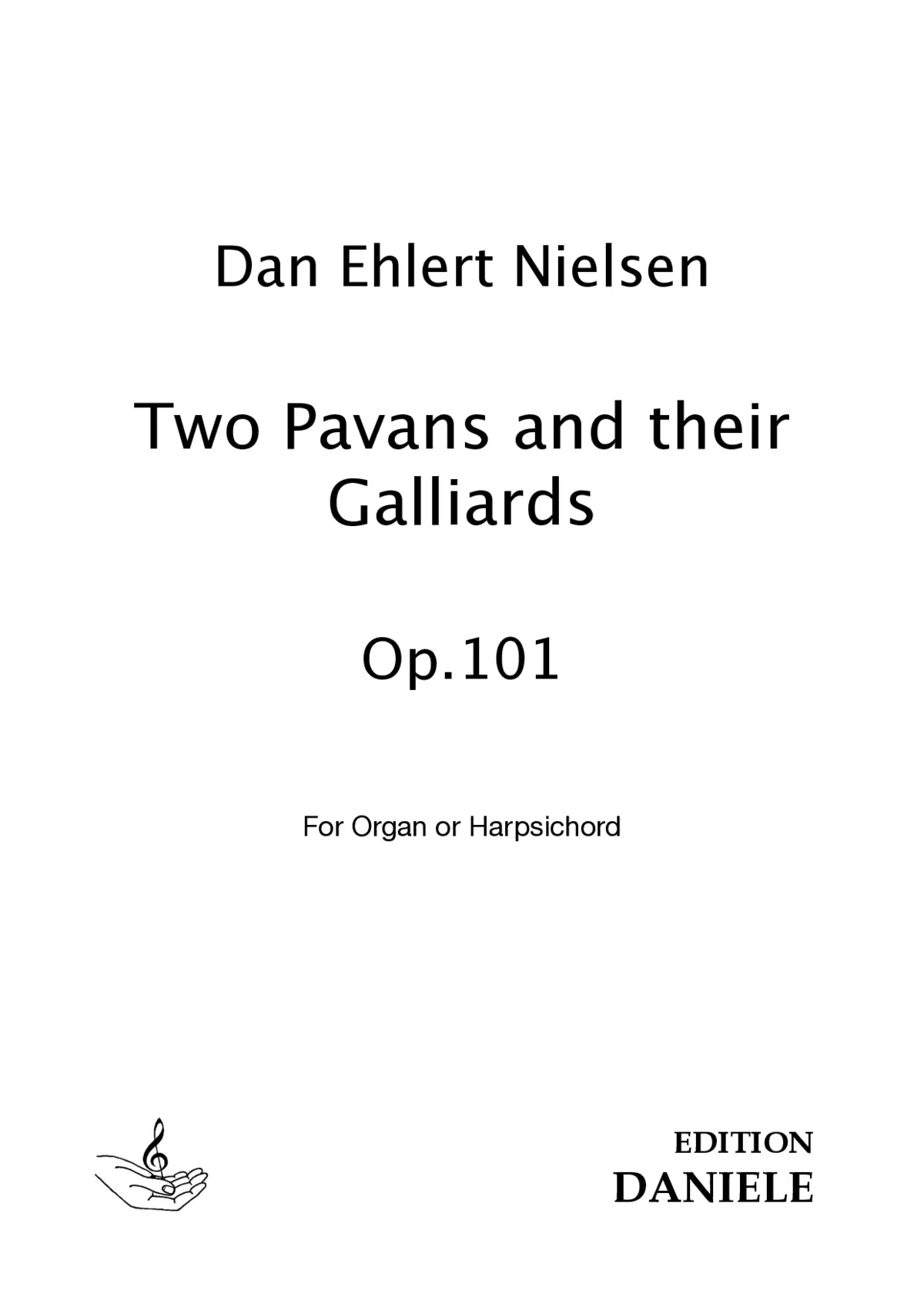 2 Pavans and their Galliards - Page 1