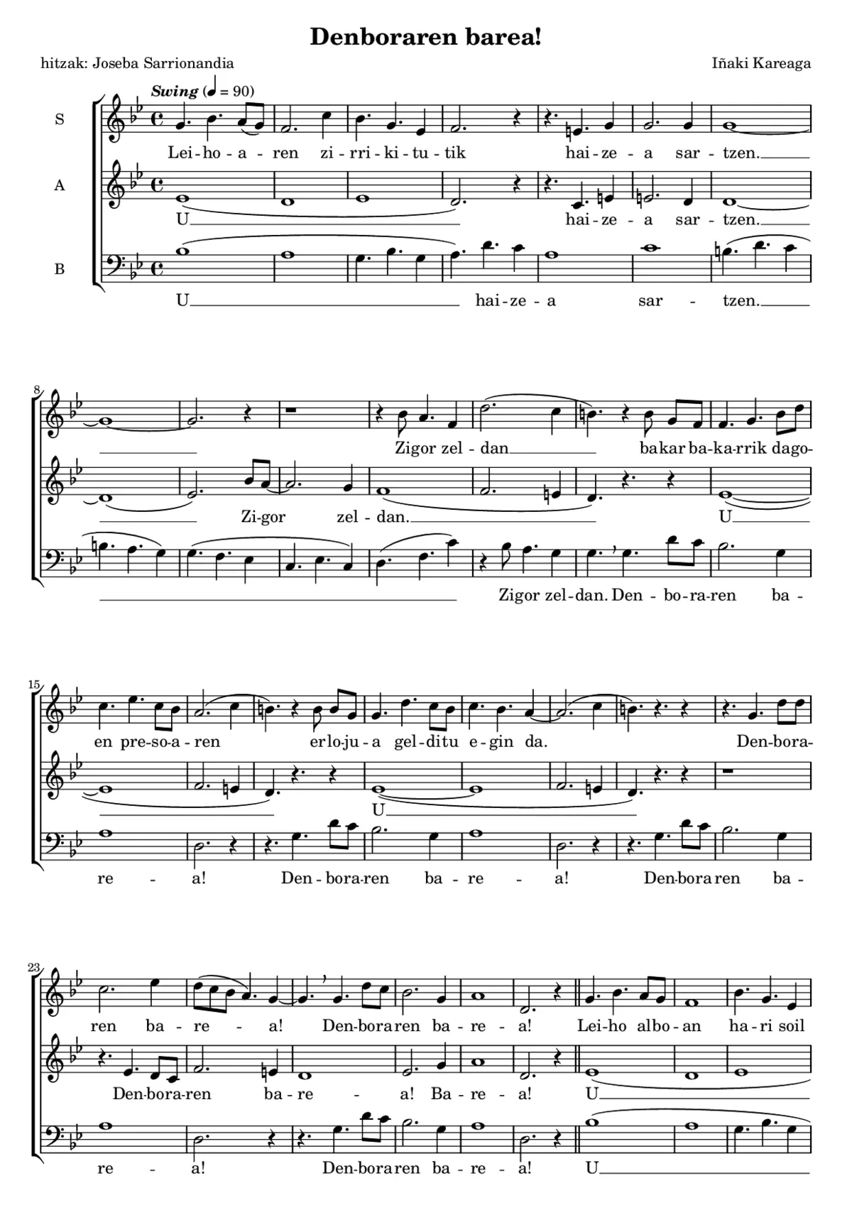 Denboraren barea! - Page 1