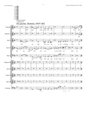 Da pacem Domine SWV 465