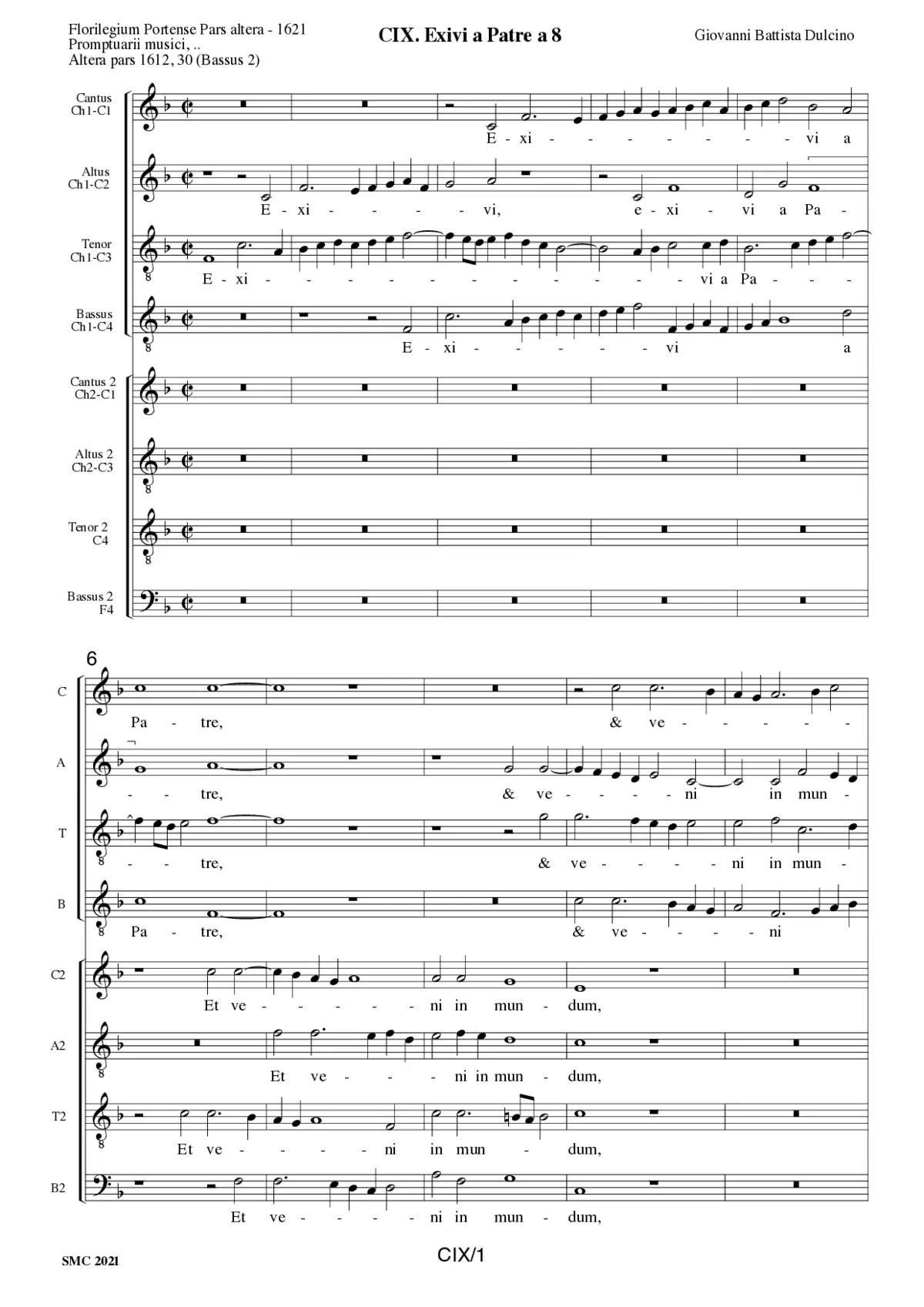 Exivi a Patre - Page 1