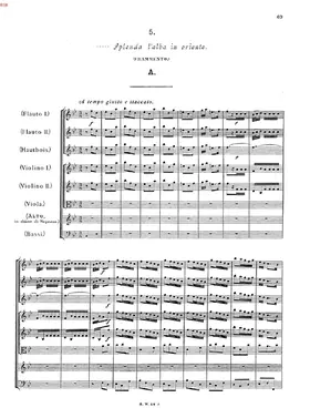 Splenda l'alba in oriente