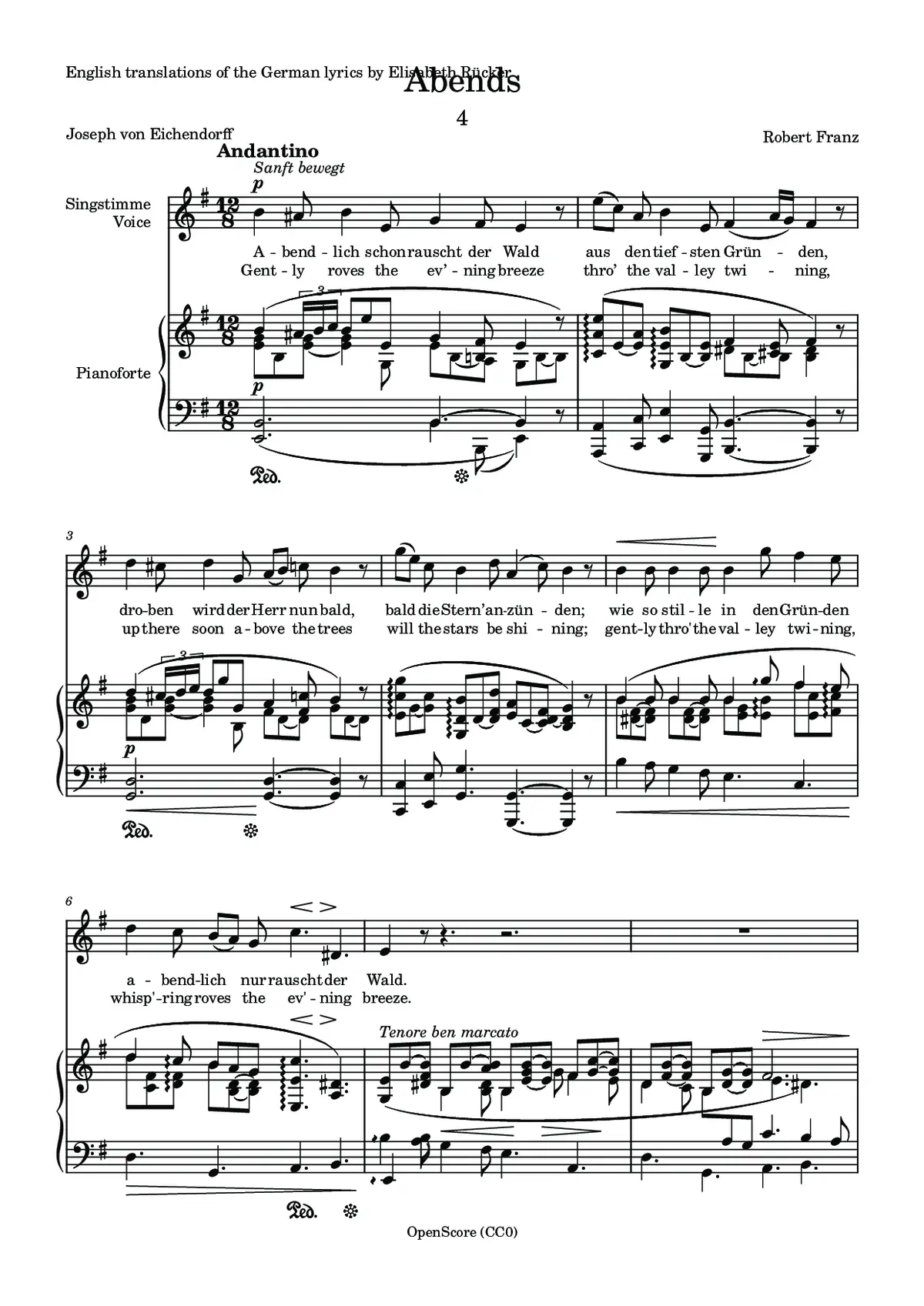 Abends - Page 1