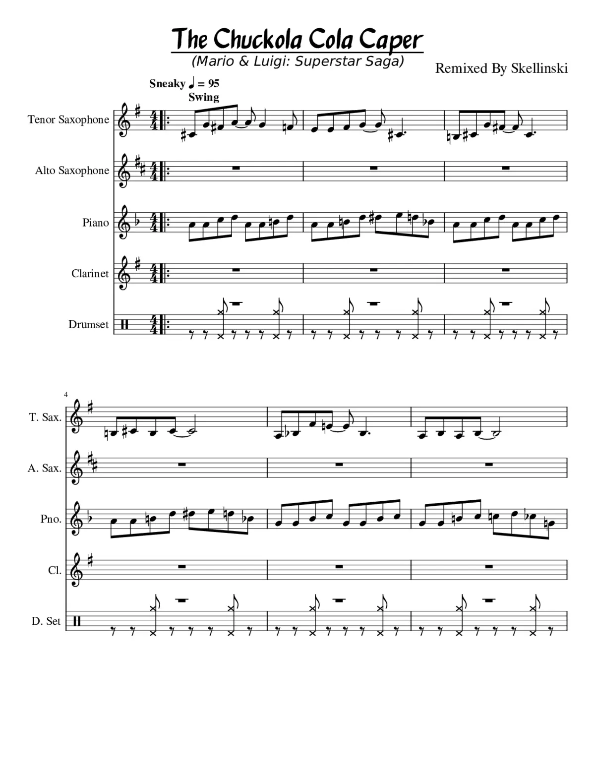 mario luigi superstar saga - teehee valley - Page 1