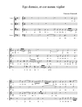 Ego dormio, et cor meum vigilat