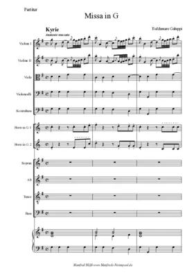 Messteile in G und D