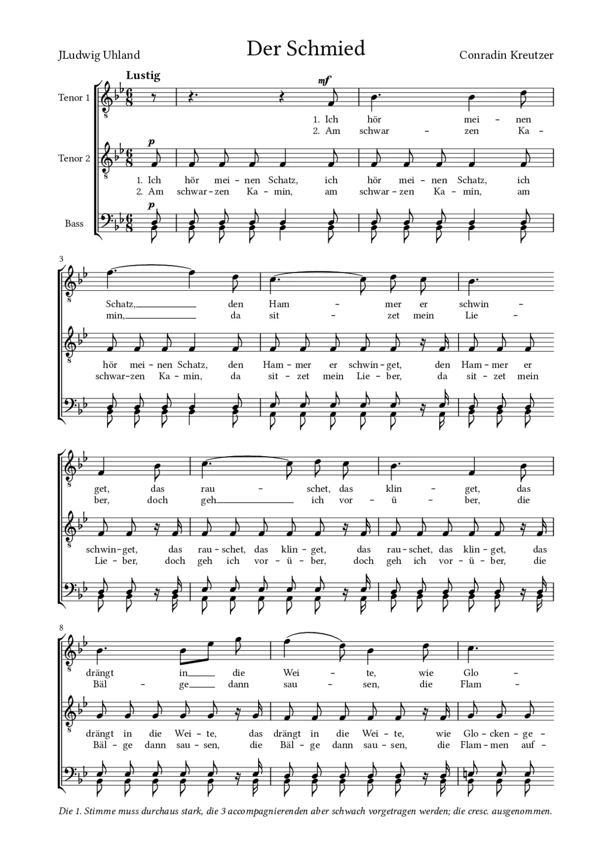 Der Schmied - Page 1