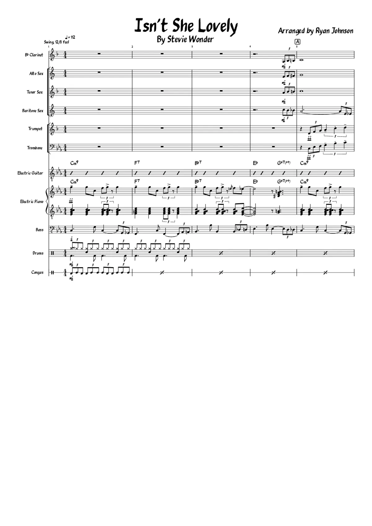 Isn't She Lovely - Page 1