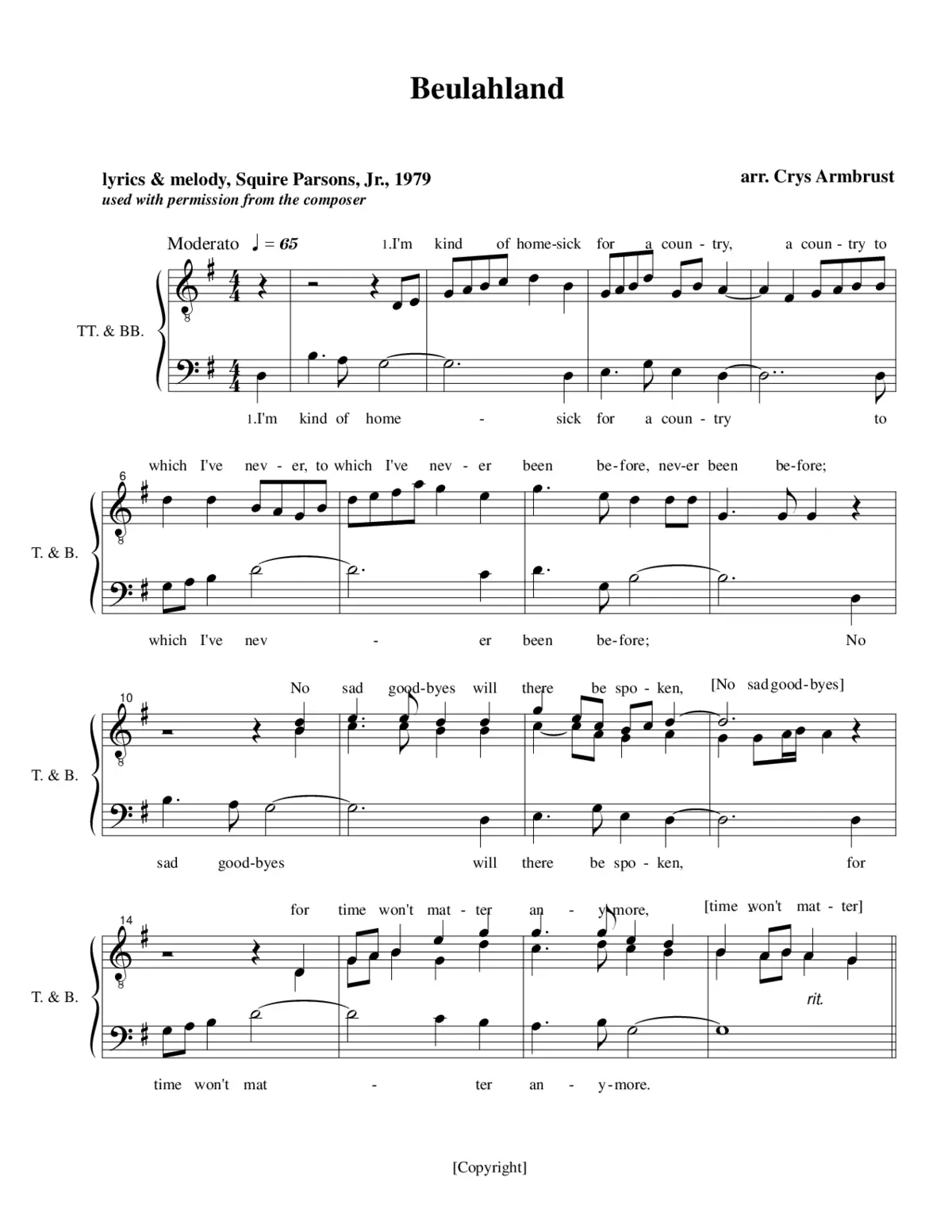 Beulahland - Page 1