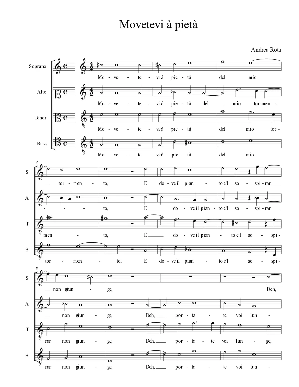 Movetevi à pietà - Page 1
