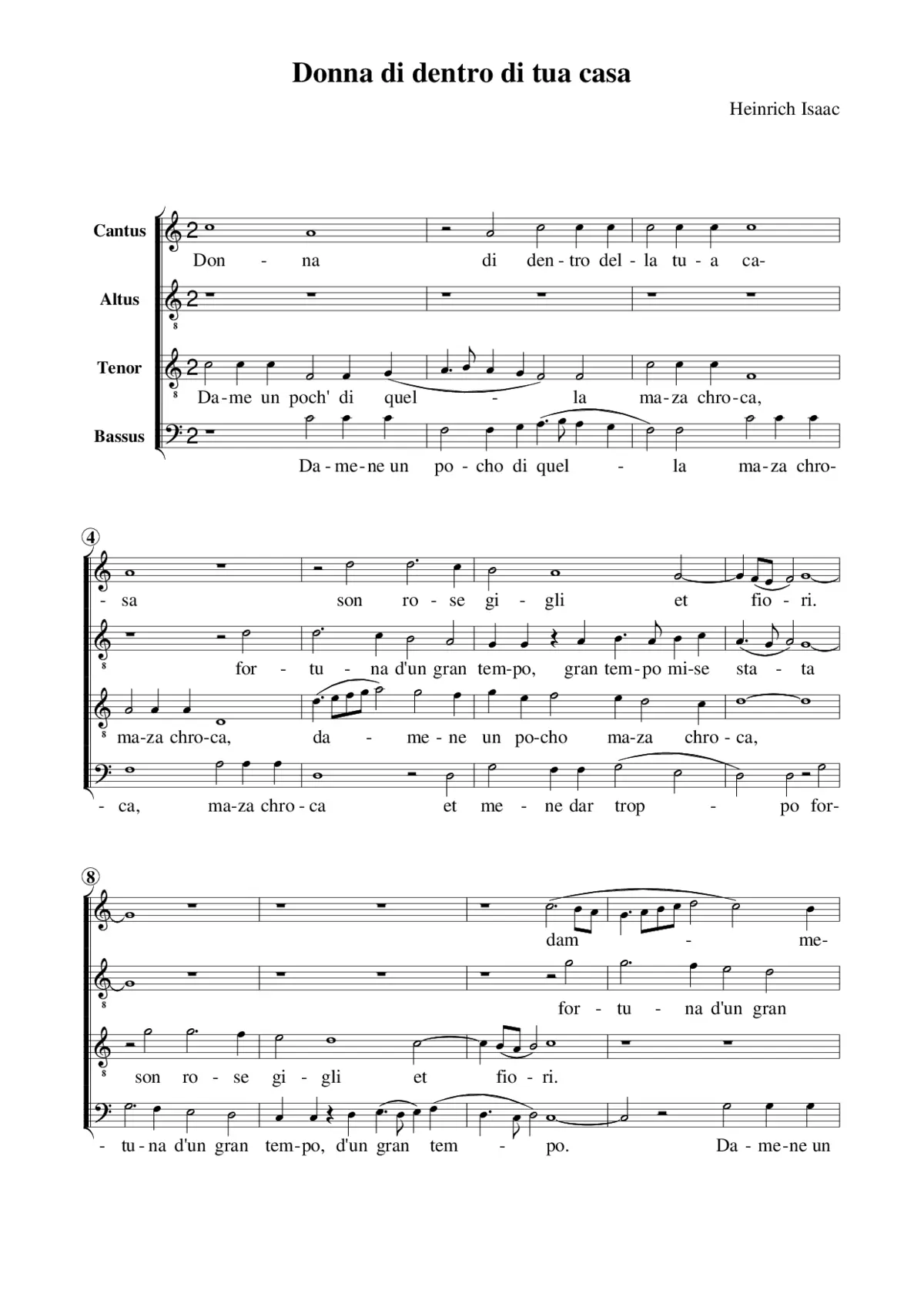 Donna di dentro di tua casa - Page 1