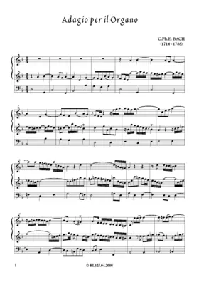 Adagio in D minor