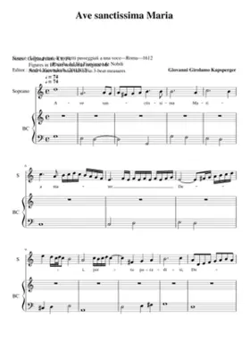 Ave sanctissima Maria