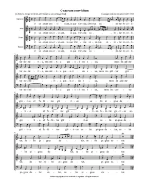 O sacrum convivium