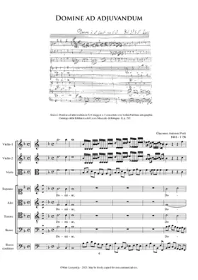 Domine ad adjuvandum me festina