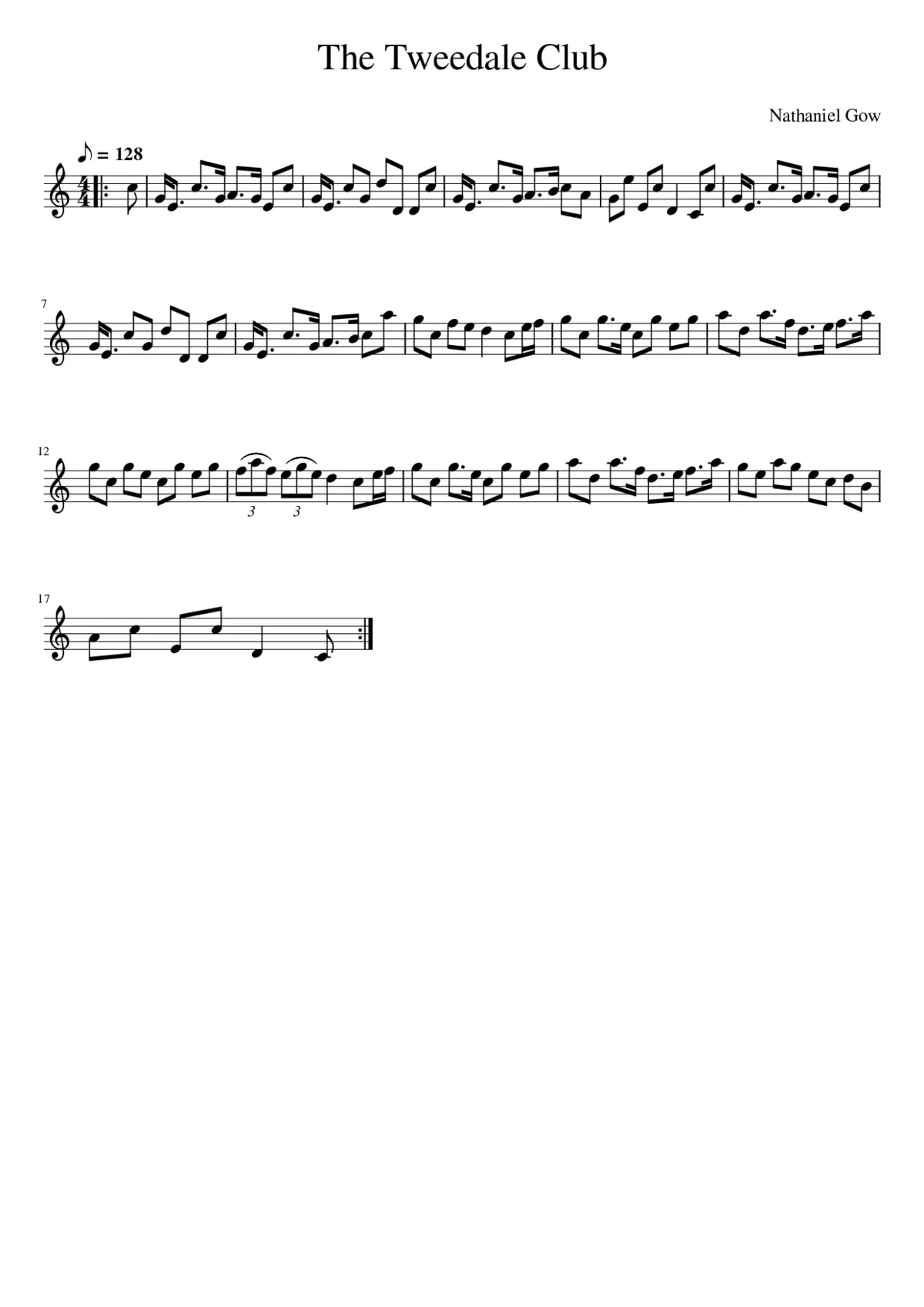 The Tweedale Club - Page 1