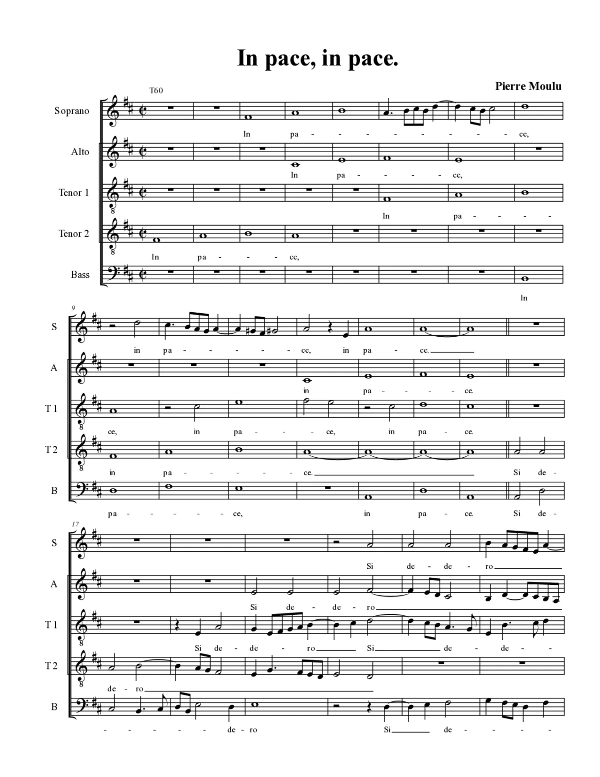 In pace, in pace - Page 1
