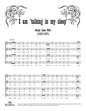 I am ‘talking in my sleep’